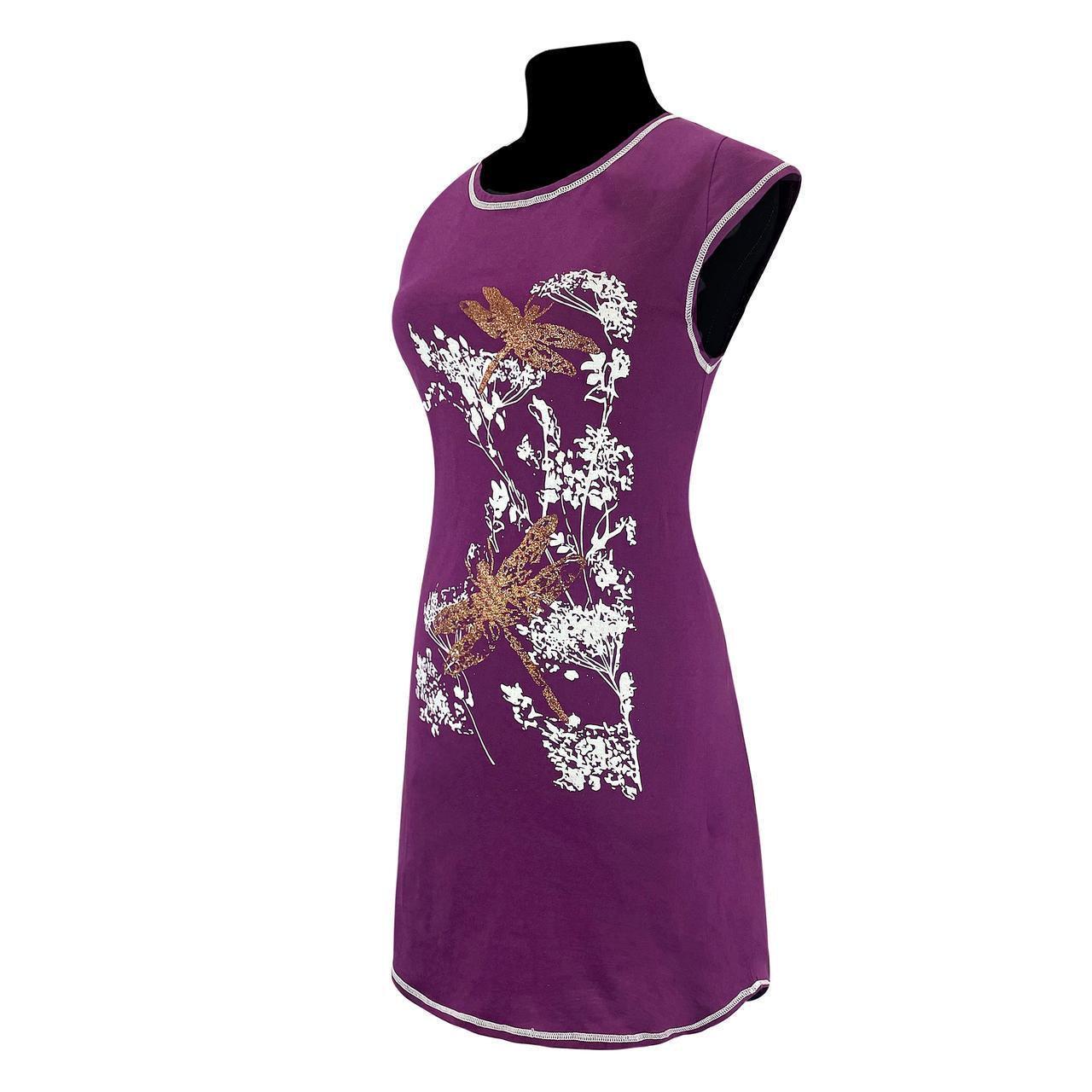 Туніка жіноча літня 984 Бабка р. 60/62 Фіолетовий (1773563155) - фото 2 Туніка жіноча літня 984 Бабка р. 60/62 Фіолетовий (1773563155) - фото 2