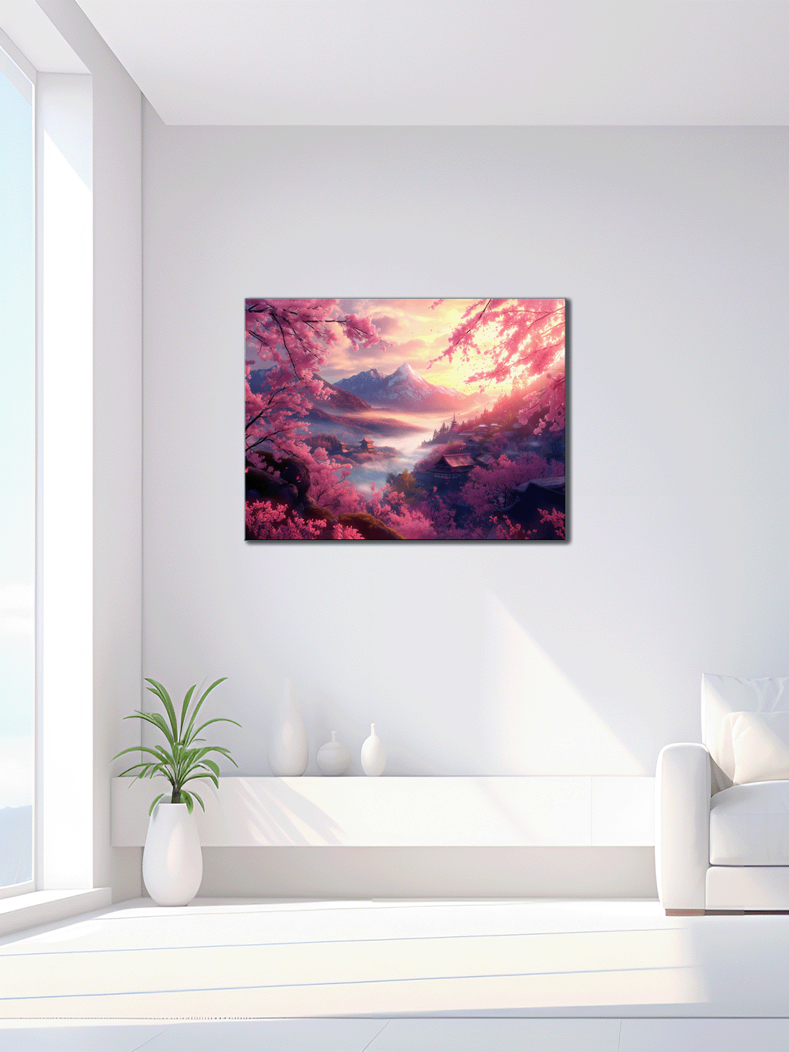 Картина на холсте МАКО нежная сакура 50x70 см (MK10527_5070) - фото 4 Картина на холсте МАКО нежная сакура 50x70 см (MK10527_5070) - фото 4