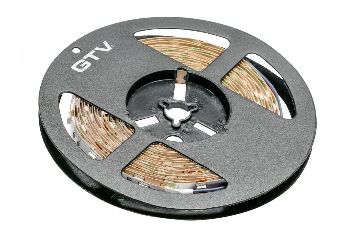 Светодиодная лента GTV Flash RGBW 300LED 42 Вт без геля 10 мм 12V 5 м (27768530)