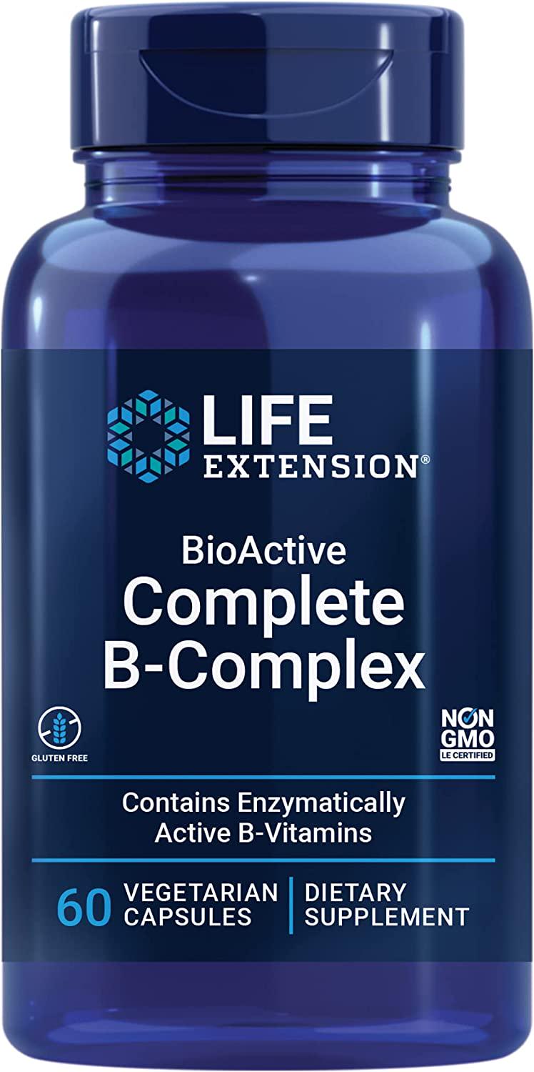 Комплекс витаминов группы В Life Extension B-Complex Complete 60 Vegetarian Capsules - фото 1