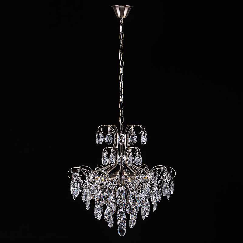 Хрустальная подвесная люстра Light House DL-17352/6 Бронзовый