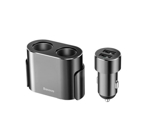 Зарядний пристрій автомобільний BASEUS Hight Efficiency CRDYQ-01 3,1A 90W Black