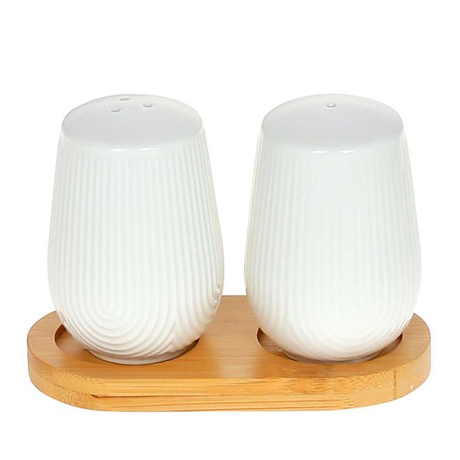 Набор для специй Naturel на бамбуковой подставке (33469)