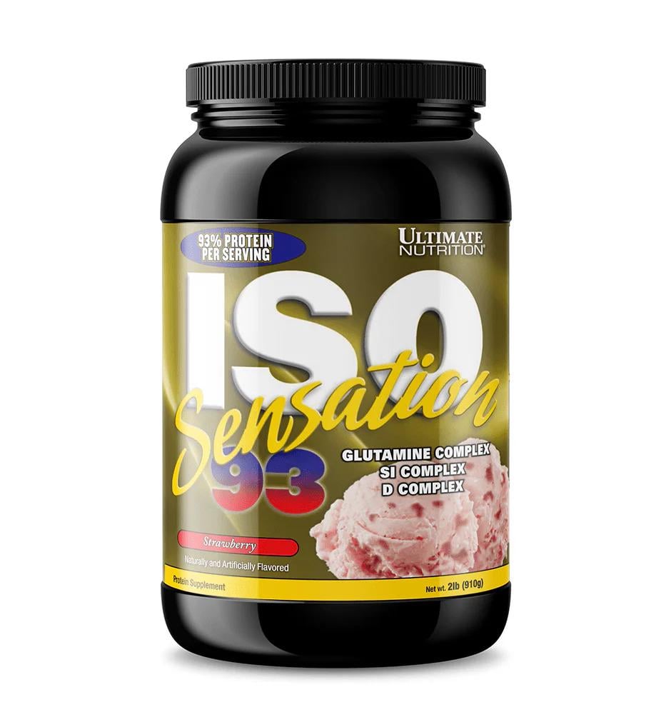 Протеин Ultimate Nutrition Iso Sensation Delicious Strawberry 908 г