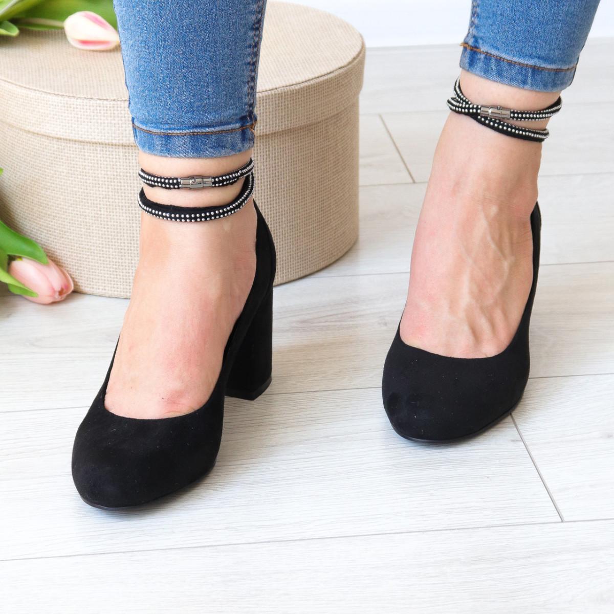 Туфли женские Fashion р. 38 24,5 см Черный (3156)