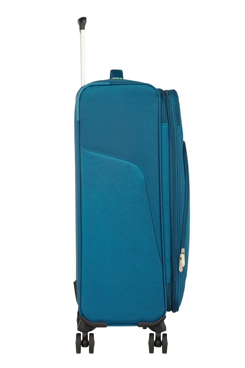 Чемодан с расширением American Tourister Summerfunk 67,5x42x27,5/29,5 см Голубой (78G-51004) - фото 7