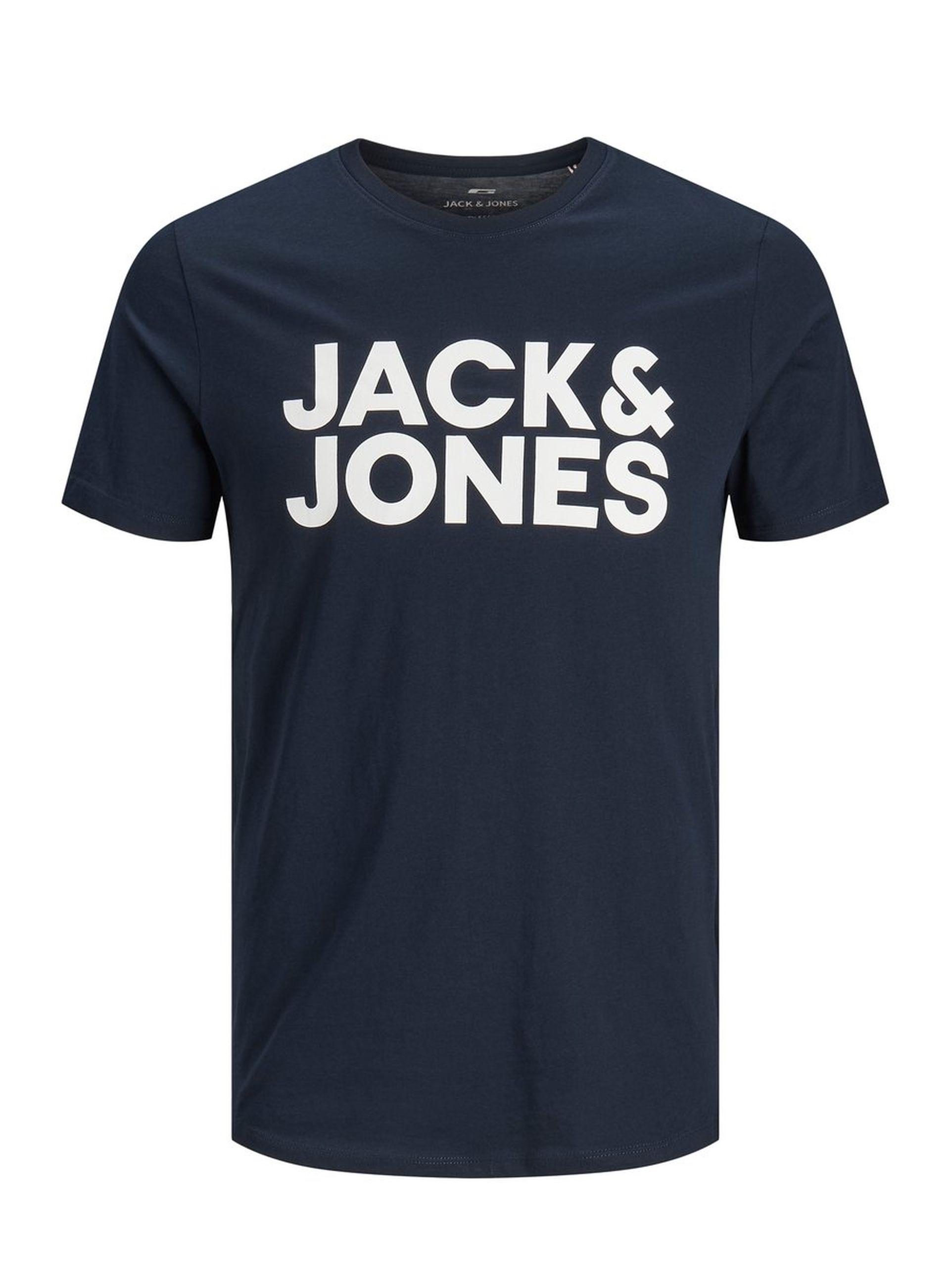 Футболка чоловіча Jack & Jones 12151955 M Синій - фото 7 Футболка чоловіча Jack & Jones 12151955 M Синій - фото 7