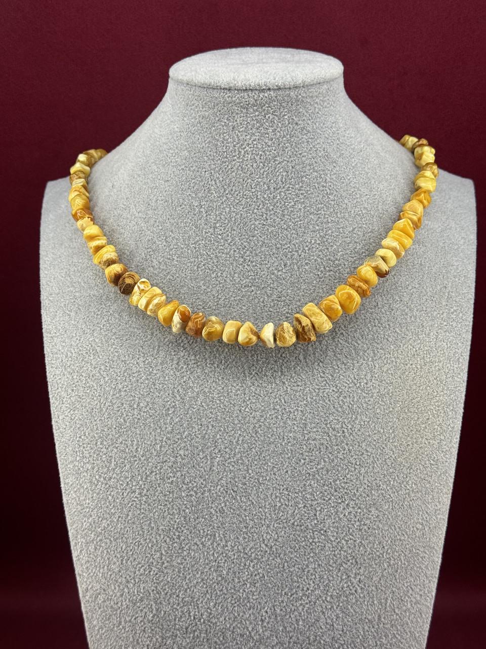 Бусы из янтаря лечебные 48 см (н-742)