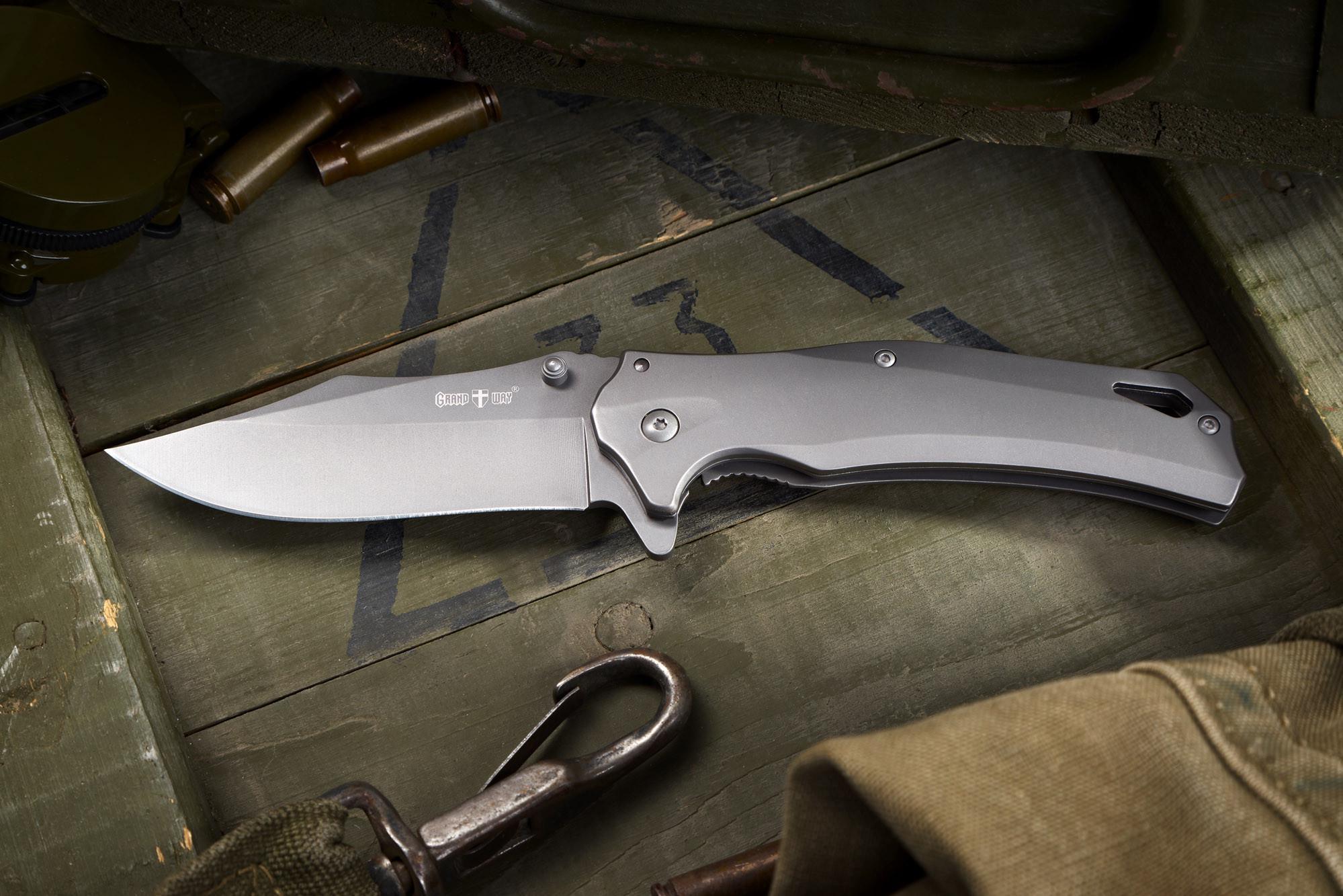 Нож складной туристический Grand Way WK 06157 (10123711)