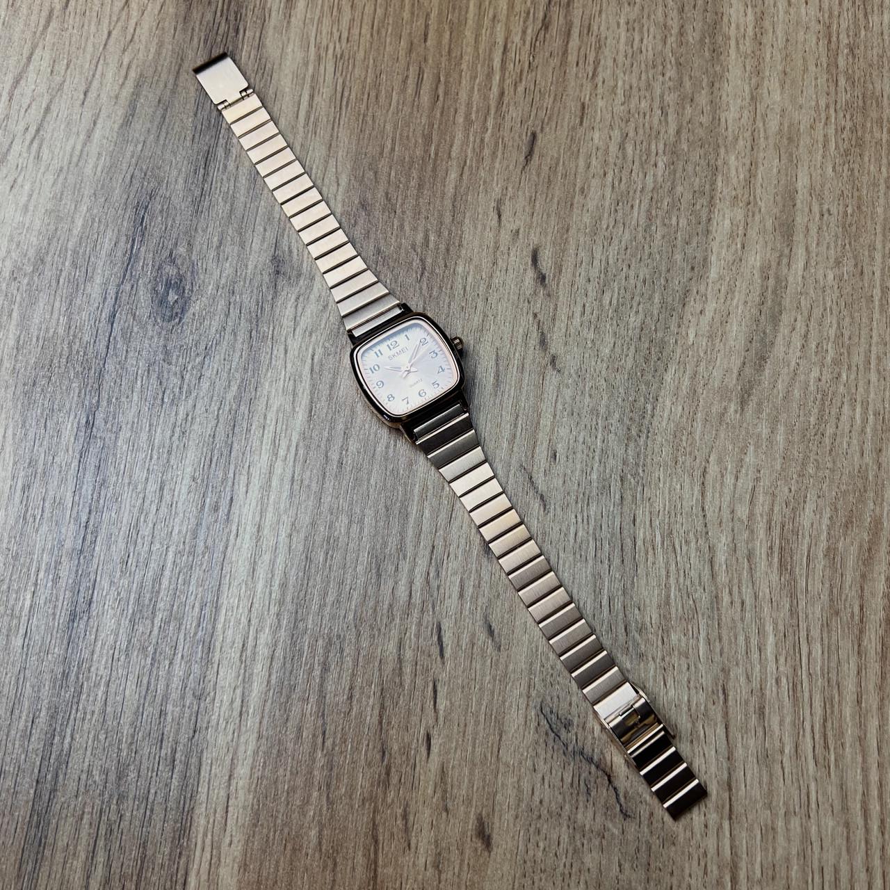 Годинник жіночий металевий Skmei з цифрами Рожеве золото (z065-2) - фото 5 Годинник жіночий металевий Skmei з цифрами Рожеве золото (z065-2) - фото 5