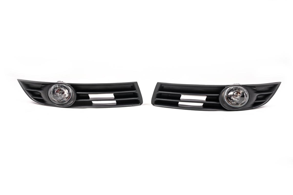 Противотуманки GPlast для Volkswagen Passat B6 2006-2012 гг. abs-пластик Черный
