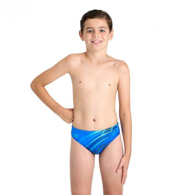 Плавки-сліпи для хлопчиків Arena SHADING JR SWIM BRIEFS 128 см Блакитний (006372-800)