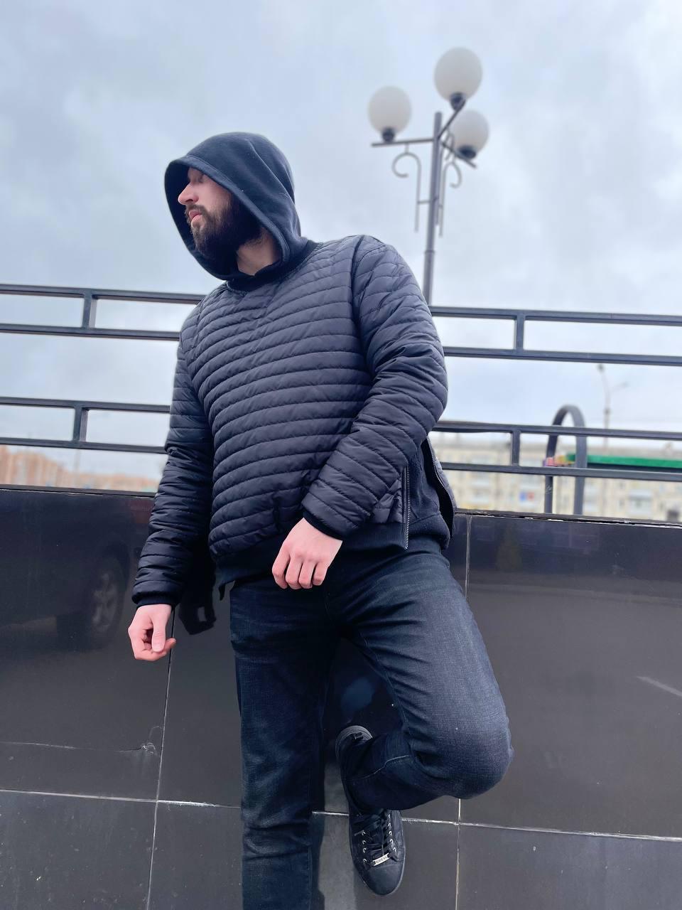 Куртка-свитшот стеганая XL (б4123)