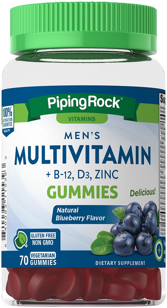 ᐉ Витамины Men's Multivitamin B-12 D3 & Zinc Berry 70 vegan gummies