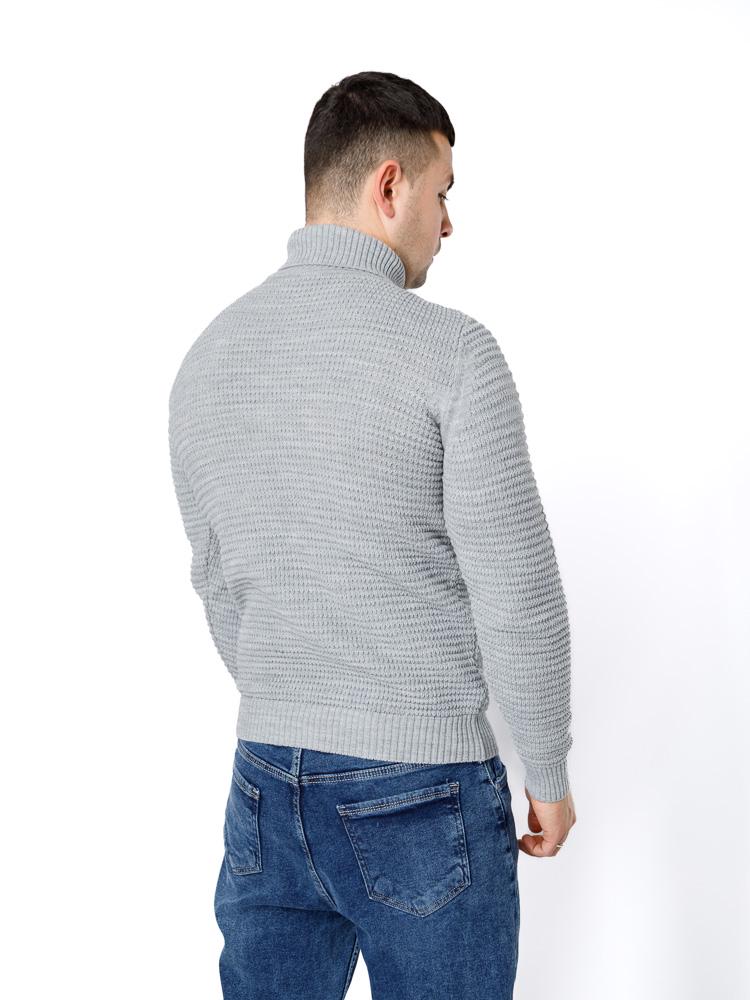 Гольф з довгим рукавом р. 50 Сірий (SKT000941028) - фото 3 Гольф з довгим рукавом р. 50 Сірий (SKT000941028) - фото 3