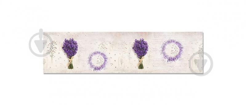 Наклейка виниловая кухонный фартук  Zatarga  "Лавандовая гармония"  650х2500 мм (Z181339/1)