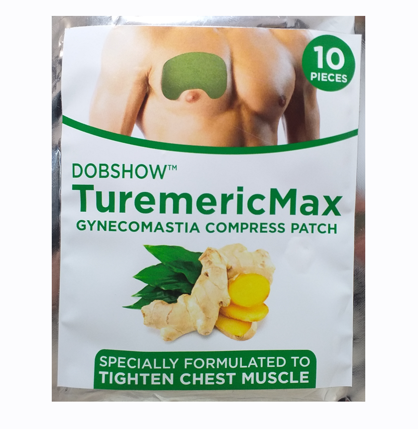 Пластир від целюліту проти гінекомастії Dobshow Патчі проти гінекомастії в чоловіків 10 шт./пач. (KG-11738)