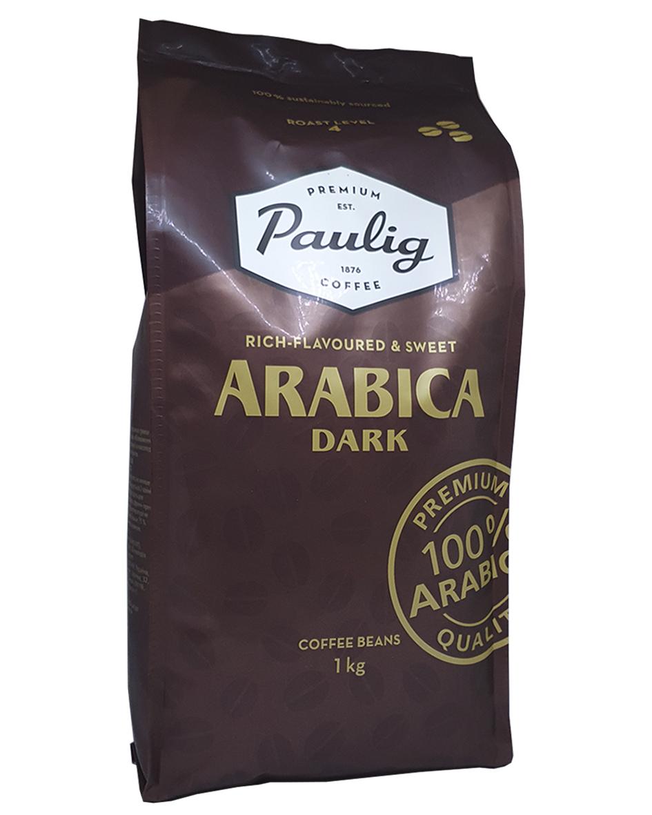 Кофе зерновой Paulig Arabica Dark 1 кг (54536)