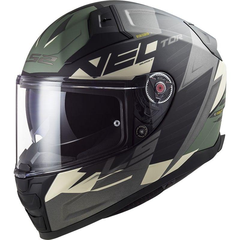 Мотошлем LS2 FF811 Vector 2 Absolute XL Matt Black/Silver (26188)