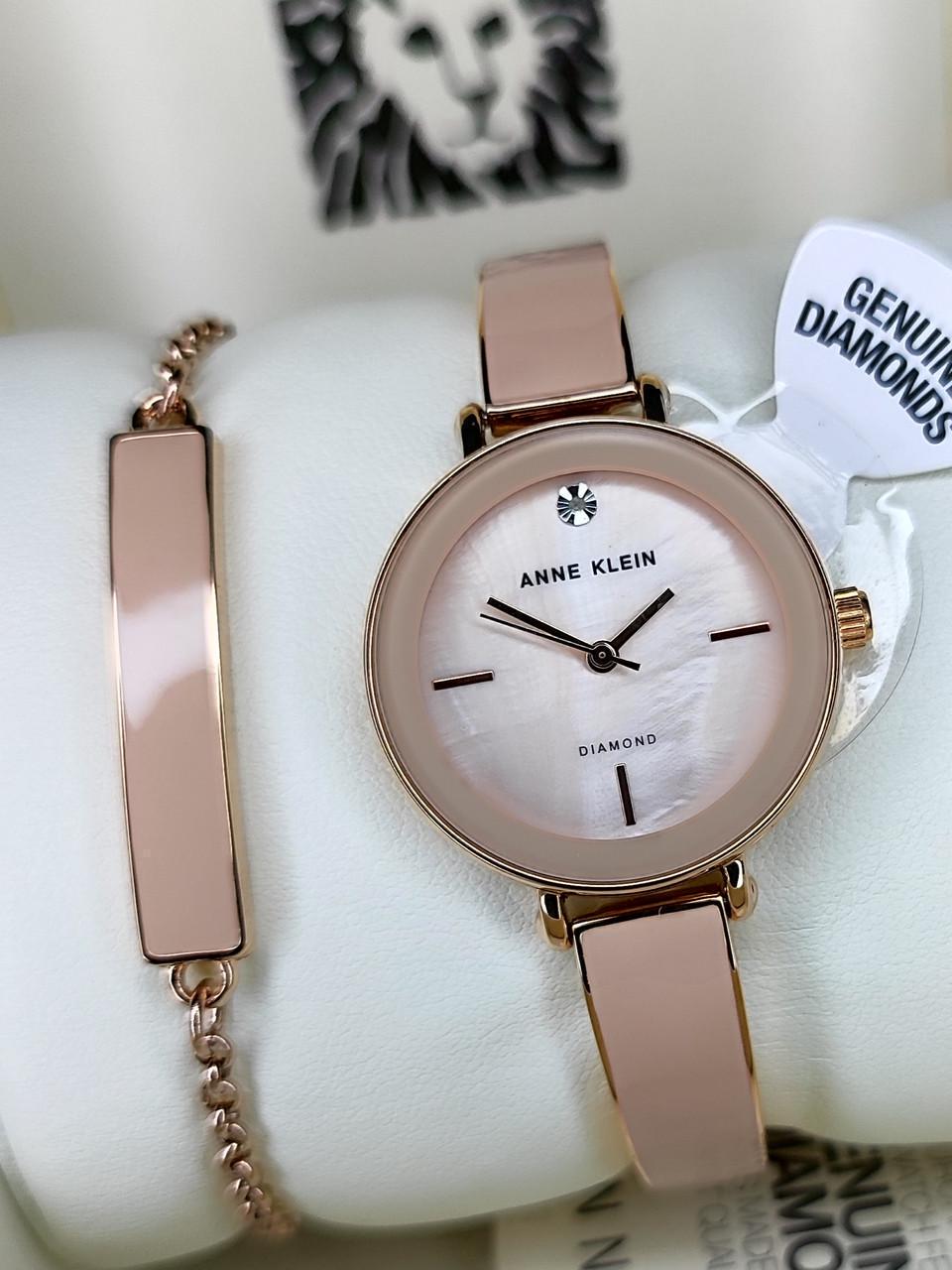 Наручные часы женские Anne Klein AK/3620PKST с браслетом