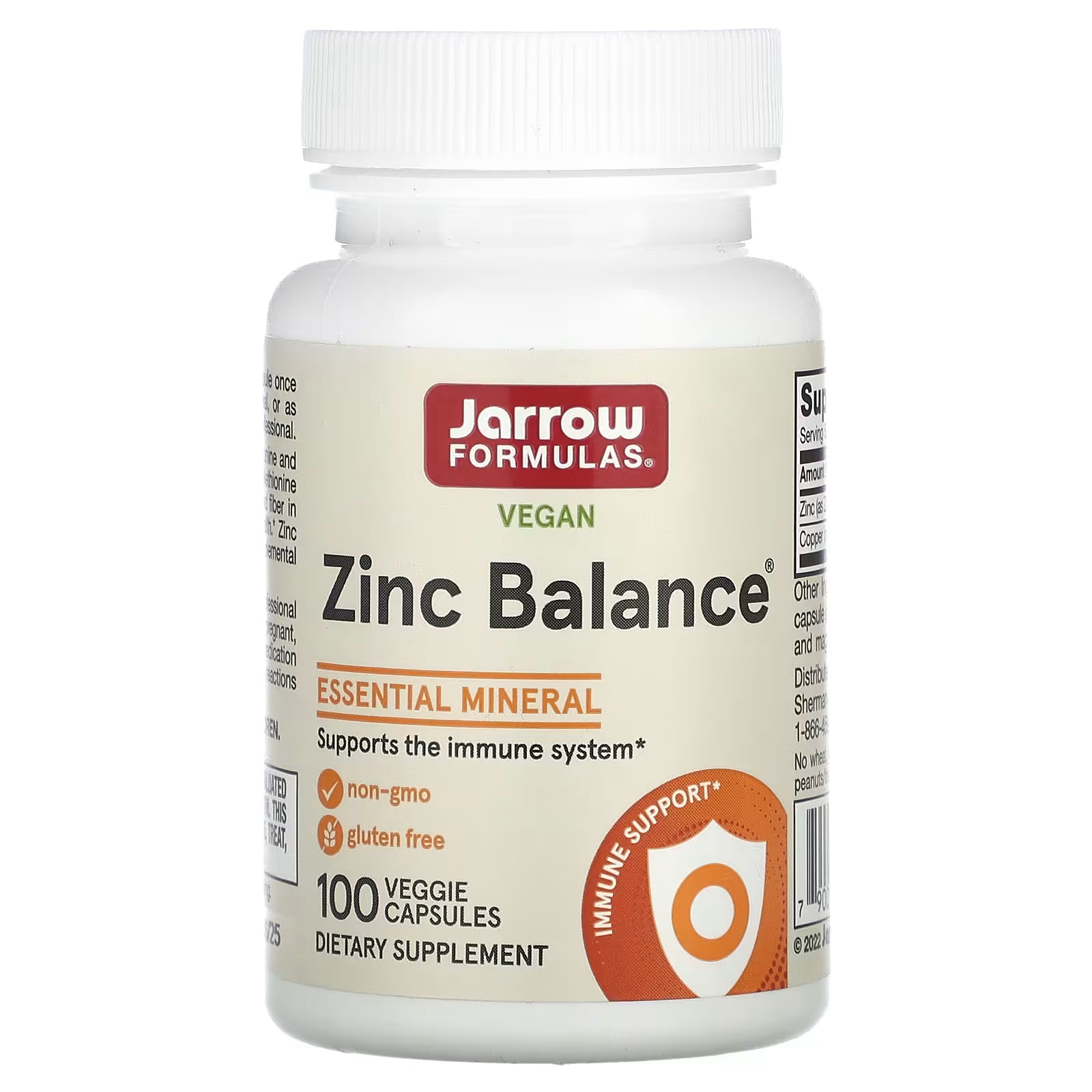 Добавка Jarrow Formulas Zinc Balance Цинк 100 капс.