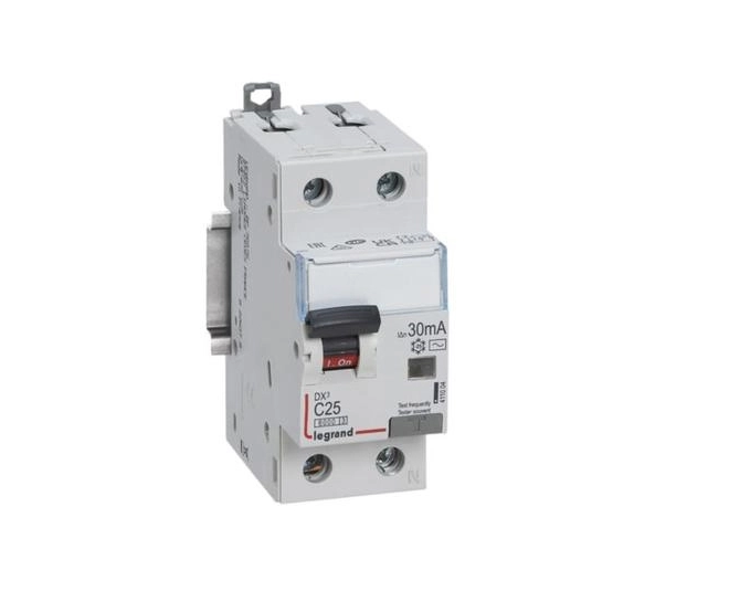 Дифференциальный выключатель LeGrand DX3 1P+N 25A 30мА тип AC (34074539)