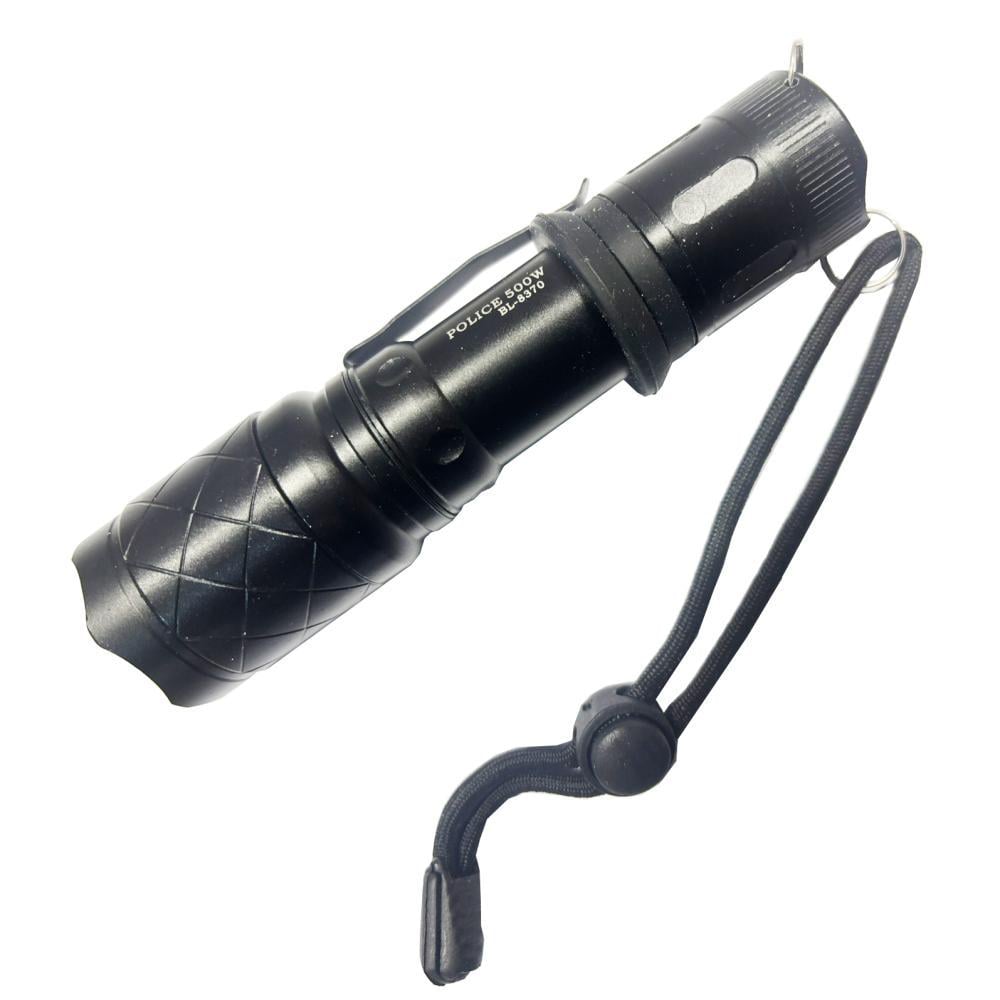 Ліхтарик 8370-500 XPE LED 500 Вт ручний Чорний (623679)