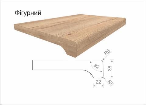 Подоконник Alber Standart закругленный капинос 450 мм Белый матовый (ASWHS-450) - фото 7