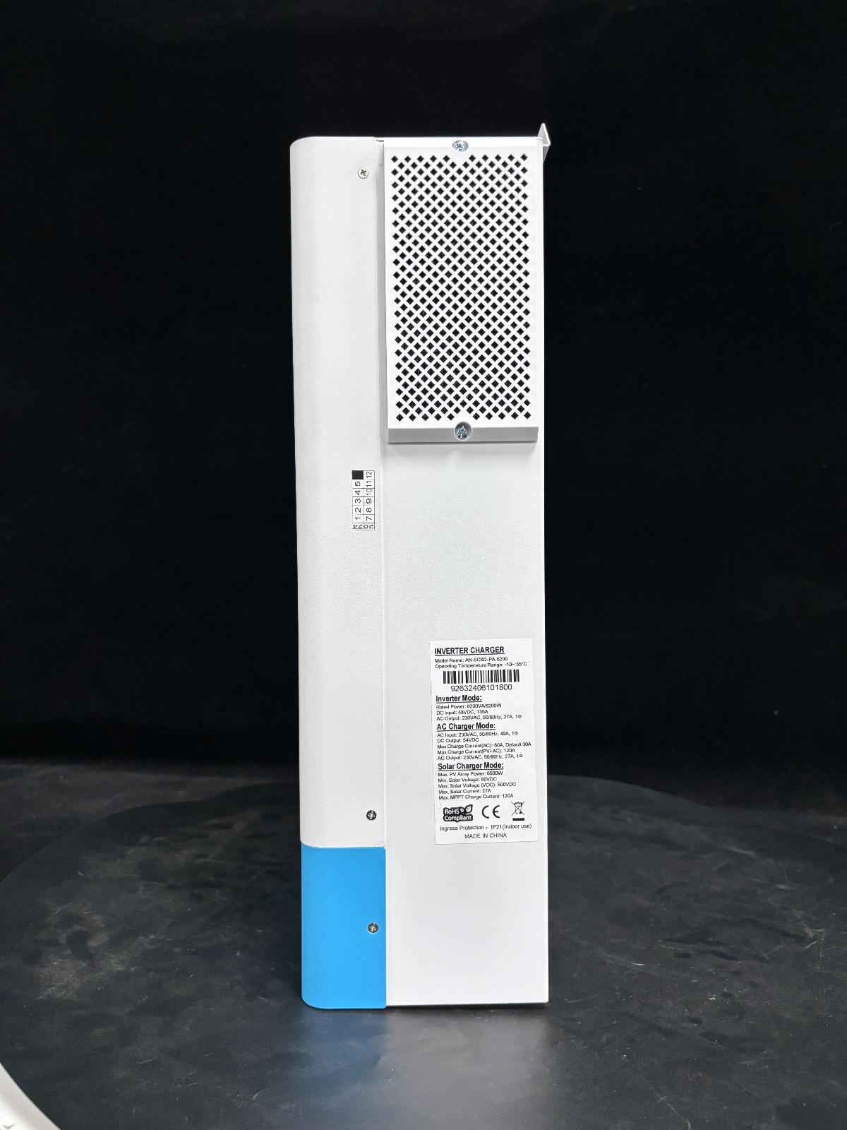 Інвертор гібридний Anern AN-SCI02-PA-6200 (24686581) - фото 6 Інвертор гібридний Anern AN-SCI02-PA-6200 (24686581) - фото 6