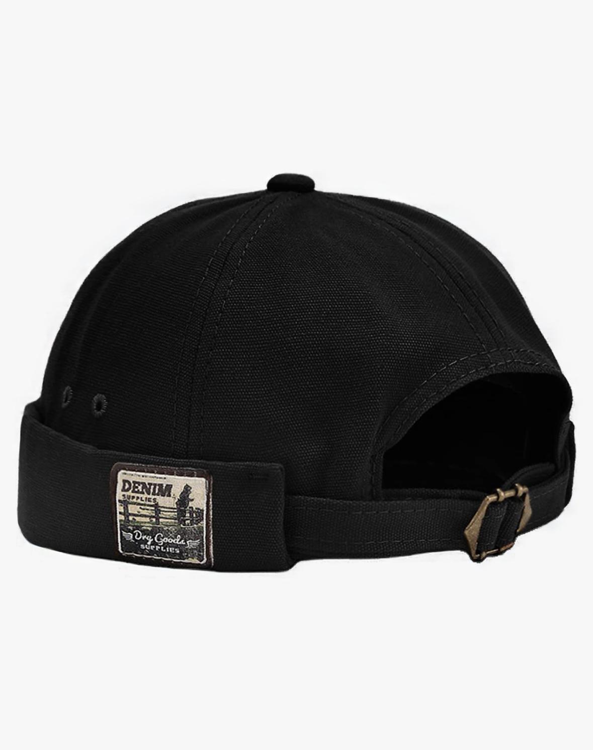 Кепка докер логотип Wuke Denim docker cap мини бини без козырька унисекс one size Черный - фото 2 Кепка докер логотип Wuke Denim docker cap мини бини без козырька унисекс one size Черный - фото 2