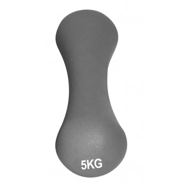 Гантель неопренова PowerPlay Spartacus 4126 5 кг 1 шт. Серый (PP_4126_5kg) - фото 3 Гантель неопренова PowerPlay Spartacus 4126 5 кг 1 шт. Серый (PP_4126_5kg) - фото 3