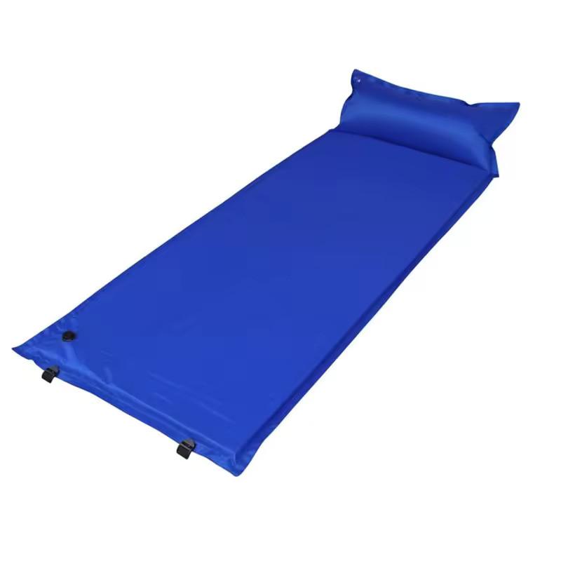 Самонадувающийся спальный коврик надувной коврик Solve с подушкой Blue 185*70- KT6003303