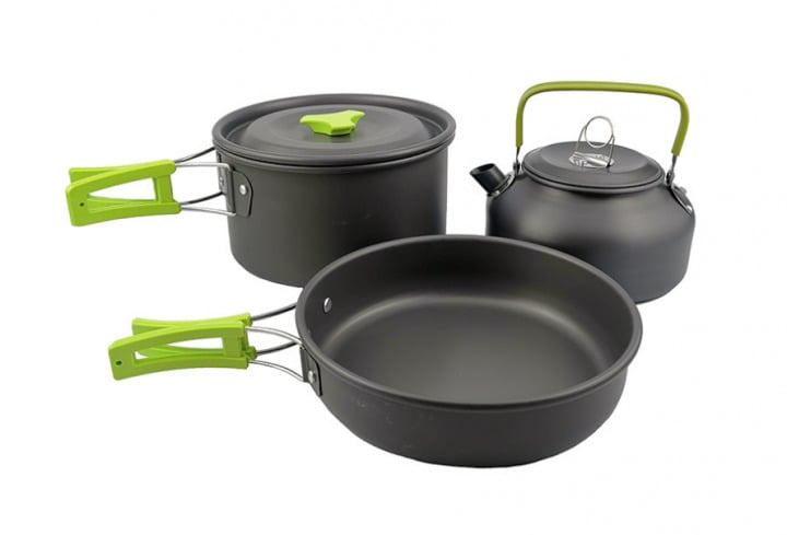 Набір туристичного посуду Cooking Set DS-308 (8148)