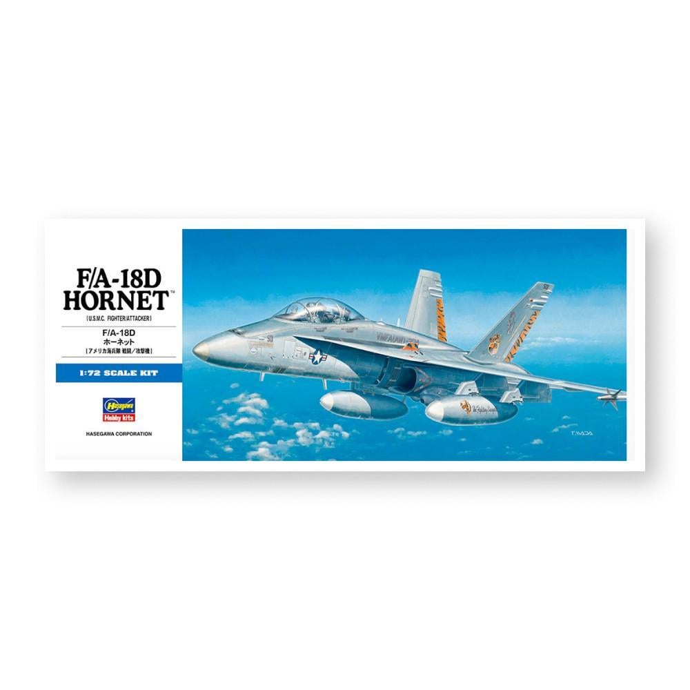 Сборная модель самолета - F/A-18D HORNET - Hasegawa 00439