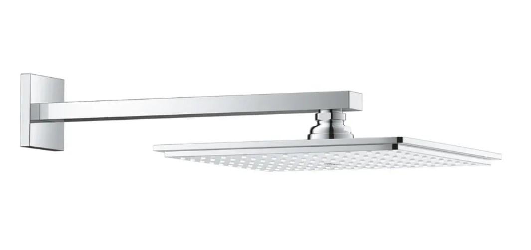 Верхний душ с настенным кронштейном Grohe Rainshower Allure из нержавеющей стали Хром (OL-26064000)