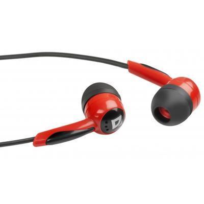 Наушники Defender Basic 604 Black/Red (36262591) - фото 2