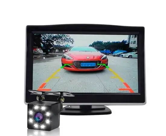 Магнітола японська 2-din в авто з камерою заднього виду (29834785) - фото 3