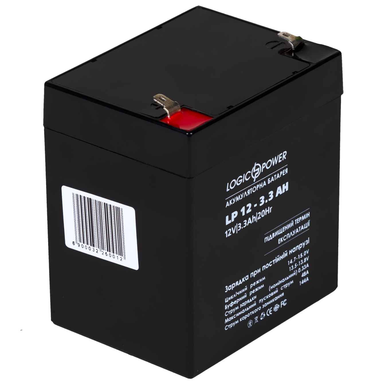 Акумулятор тяговий AGM LP 12 V 3,3 Ah Silver (3225)