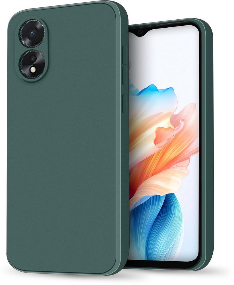 Силиконовый чехол HardCorner OPPO A38 (с микрофиброй) Green (34422-08) Силиконовый чехол HardCorner OPPO A38 (с микрофиброй) Green (34422-08)