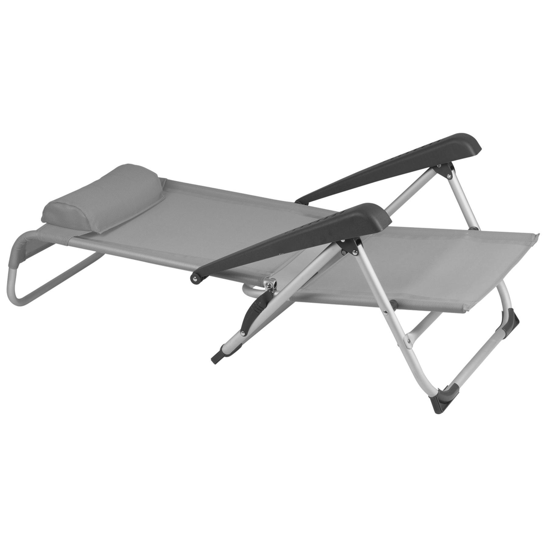 Крісло розкладне Bo-Camp Saint-Tropez Grey (1204796) - фото 14
