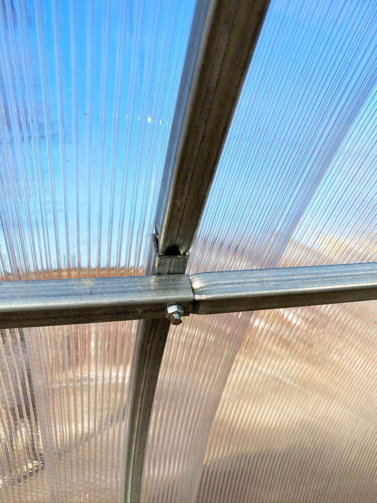 Теплиця Алмір 5x10 із квадратної труби 30х30 з полікарбонатом Soton 6 мм - фото 8