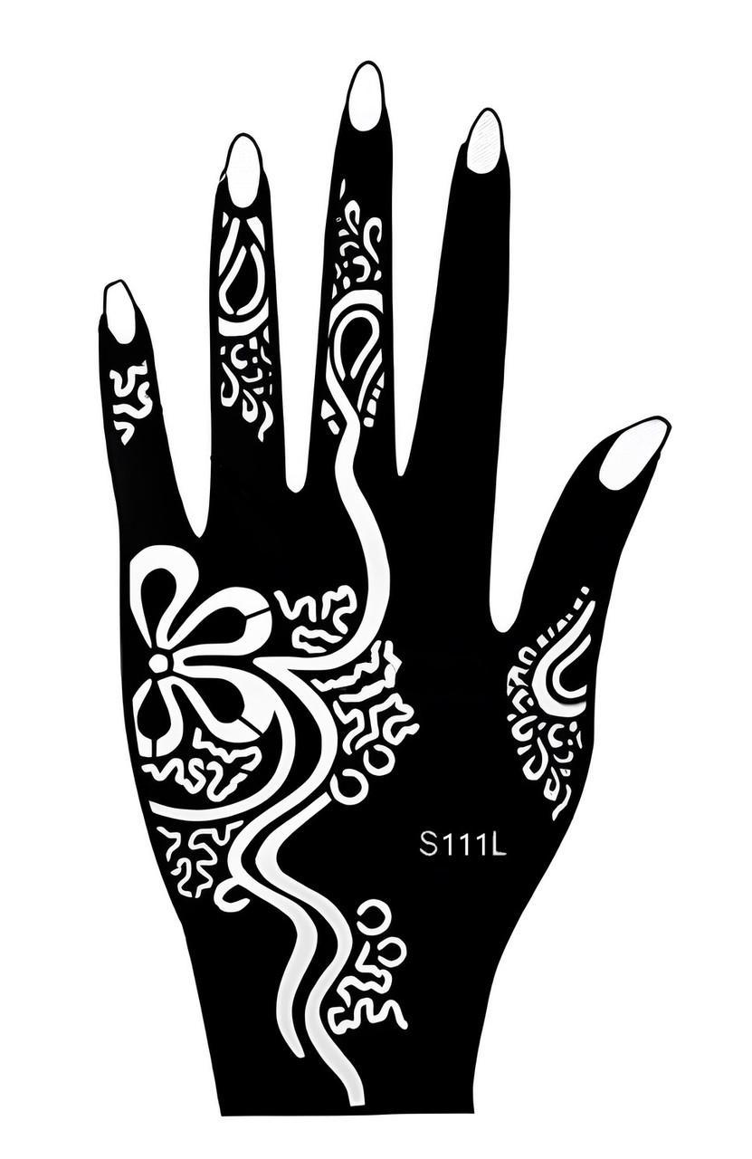 Трафарет для тату S111L для лівої руки (2273925268)