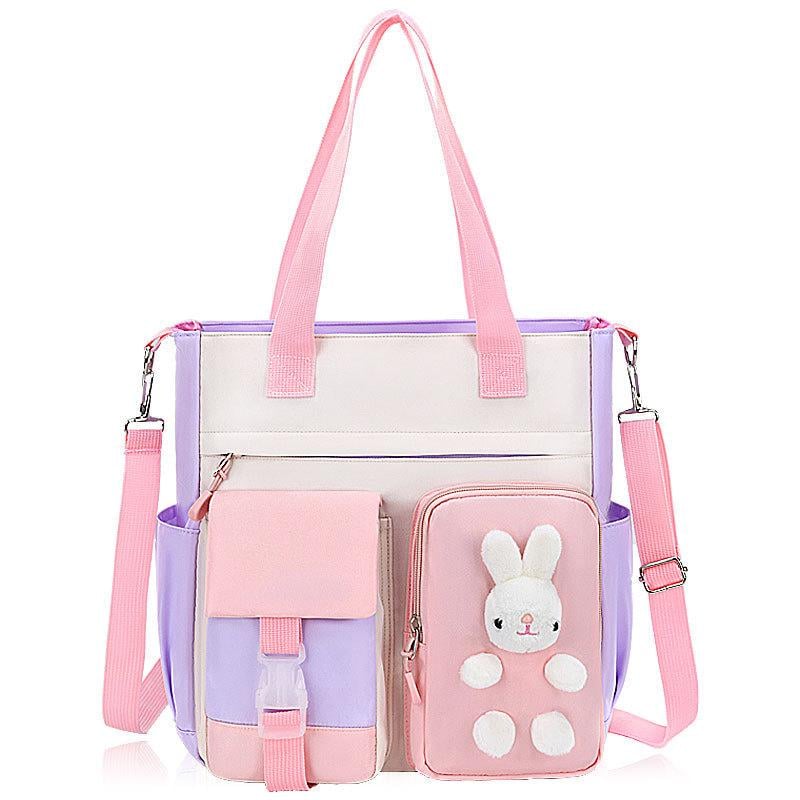 Шкільний рюкзак та шопер для дівчинки Cute Bunny Бузковий (2369796618) - фото 8 Шкільний рюкзак та шопер для дівчинки Cute Bunny Бузковий (2369796618) - фото 8