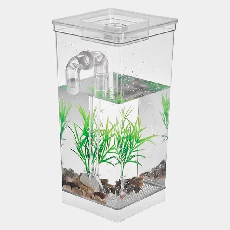 Аквариум для рыбок с функцией самоочистки My Fun Fish пластиковый 2 л
