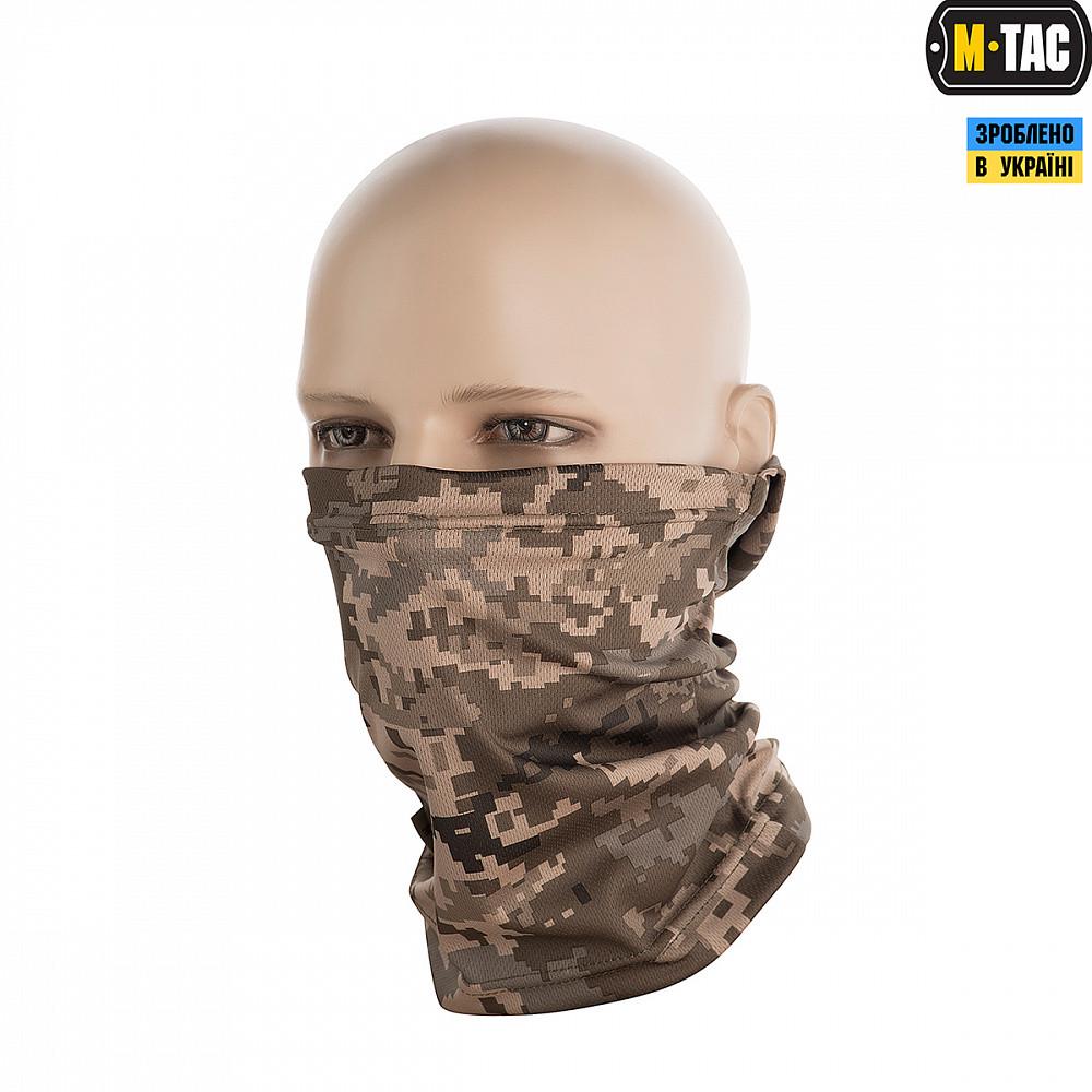 Балаклава-ниндзя потоотводная M-Tac Пиксель - фото 3 Балаклава-ниндзя потоотводная M-Tac Пиксель - фото 3