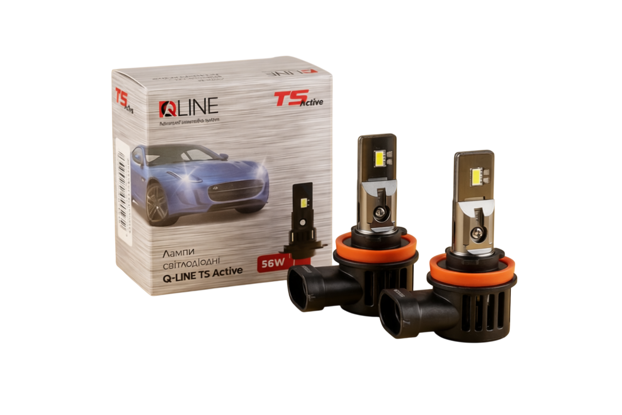 Светодиодные лампы QLine H11 LED TS Active 5900K Светодиодные лампы QLine H11 LED TS Active 5900K