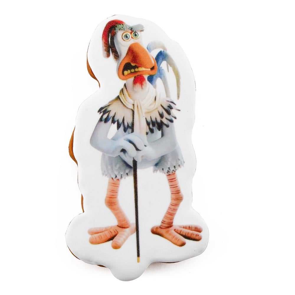 Пряник с принтом Крафт Печенье Побег из курятника Фоулер 45 г