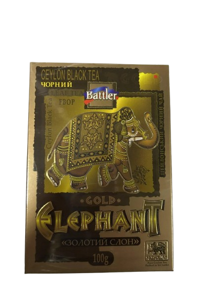 Чай чорний Battler Золотий Слон 100 г