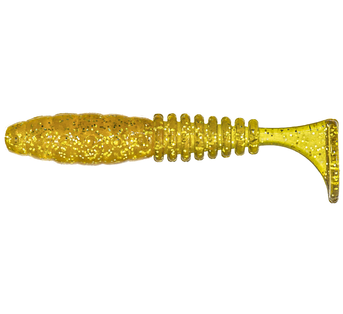 Силиконовая приманка Global Fishing Caterpillar 3,2" 6 шт./уп. (N-0100) - фото 1