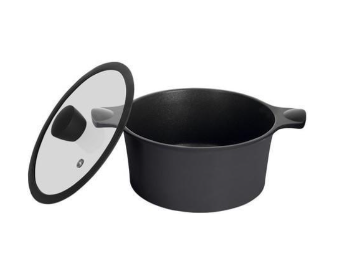 Кастрюля Ringel Zitrone 2,5 л 20 см Black (RG-2108-20BL)